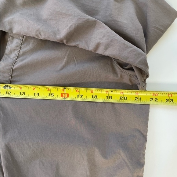 Garnet Hill Women's Brown Gray Oversized Long Sleeve Tunic Popover Size Medium - Picture 6 of 7